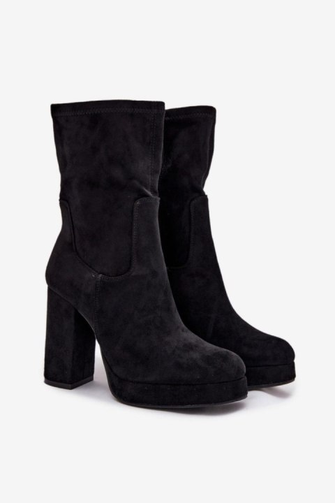 Botki Model Carolina RQ482 Black - Step in style Step in style Botki Model Carolina RQ482 Black - Step in style Step in style