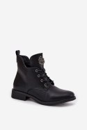 Botki Model Cylira DA172P Black - Step in style Step in style