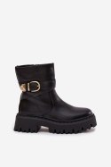 Botki Model Elanore WZ-119 Black - Step in style Step in style