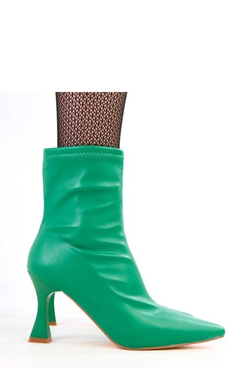 Botki Model Fatira 2I2F-AX2568-06 Green - Solea Solea Botki Model Fatira 2I2F-AX2568-06 Green - Solea Solea