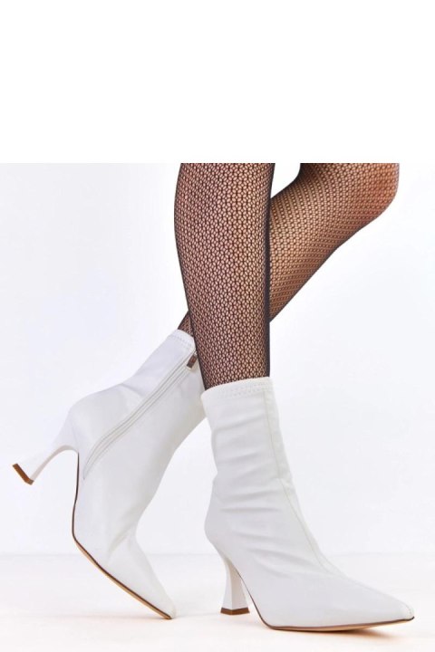 Botki Model Fatira 2I2F-AX2568-06 White - Solea Solea Botki Model Fatira 2I2F-AX2568-06 White - Solea Solea