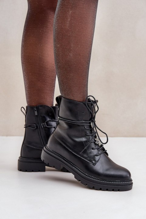 Botki Model Irivina 24BT35-7805 Black - Step in style Step in style Botki Model Irivina 24BT35-7805 Black - Step in style Step in style
