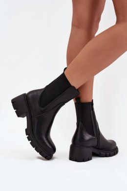 Botki Model Kyra RMR2038-38 Black - Step in style Step in style