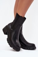 Botki Model Kyra RMR2038-38 Black - Step in style Step in style