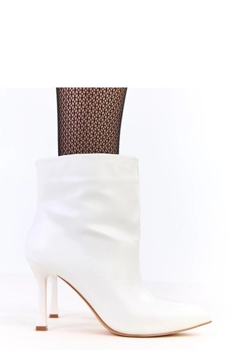 Botki Model Laursa 2I2A-AX2629-03 White - Solea Solea Botki Model Laursa 2I2A-AX2629-03 White - Solea Solea