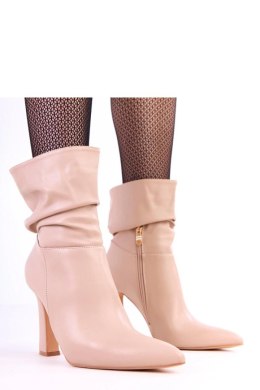 Botki Model Mirhad 2I2A-AX0398-02 Beige - Solea Solea