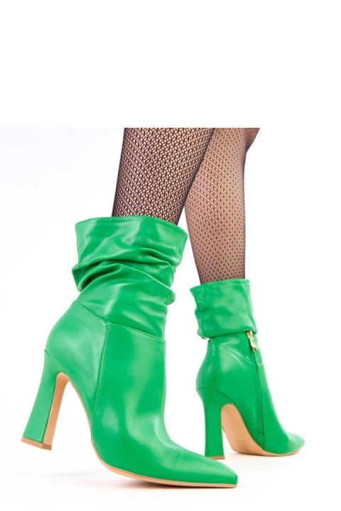 Botki Model Mirhad 2I2A-AX0398-02 Green - Solea Solea Botki Model Mirhad 2I2A-AX0398-02 Green - Solea Solea