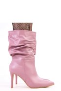 Botki Model Sairabi 2G2A-AX2758-17 Violet - Solea Solea