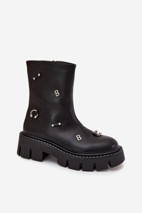 Botki Model Thavira DA161P Black - Step in style Step in style Botki Model Thavira DA161P Black - Step in style Step in style