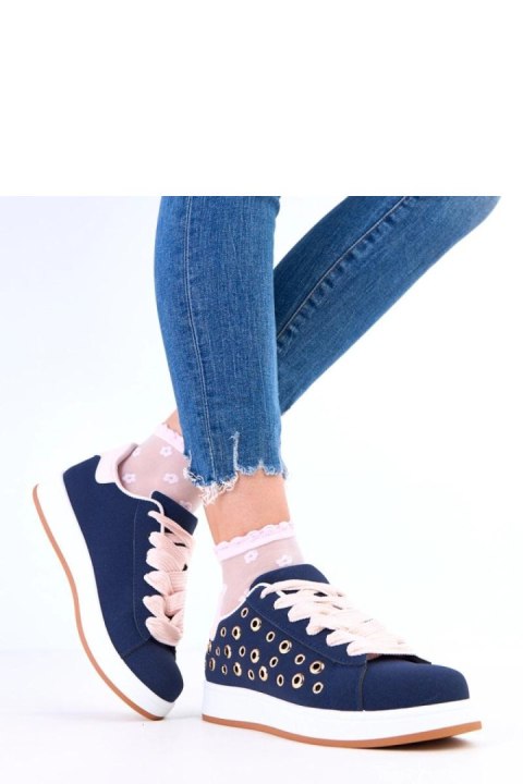 Buty Sportowe Model Adelis A-129 Navy - Solea Solea Buty Sportowe Model Adelis A-129 Navy - Solea Solea