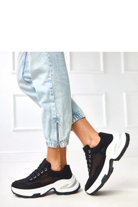 Buty Sportowe Model Inga SL-A53 Black - Solea Solea Buty Sportowe Model Inga SL-A53 Black - Solea Solea