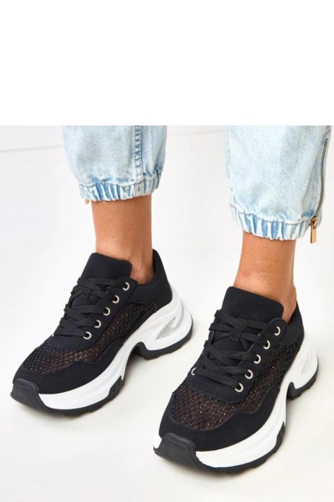 Buty Sportowe Model Inga SL-A53 Black - Solea Solea Buty Sportowe Model Inga SL-A53 Black - Solea Solea