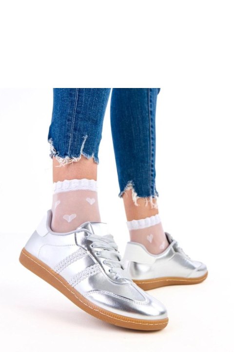 Buty Sportowe Model Madres A-110 Silver - Solea Solea Buty Sportowe Model Madres A-110 Silver - Solea Solea