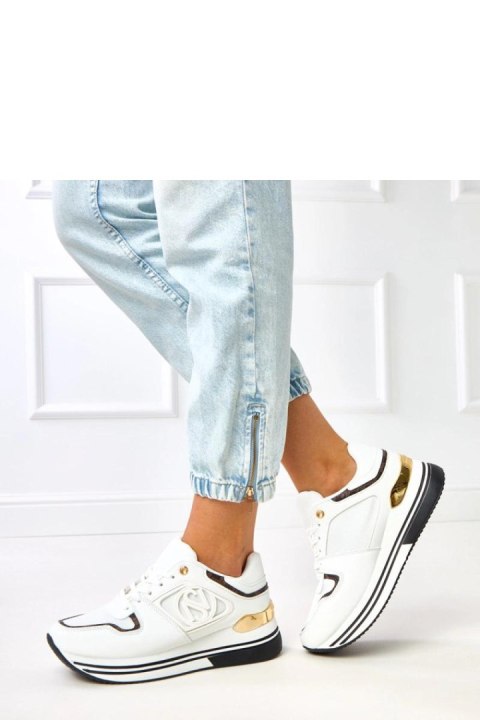 Buty Sportowe Model Matija B2064 White/Black - Solea Solea Buty Sportowe Model Matija B2064 White/Black - Solea Solea