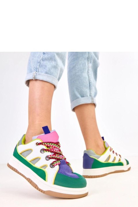 Buty Sportowe Model Neolis 2LO-YD8489-01 Green - Solea Solea Buty Sportowe Model Neolis 2LO-YD8489-01 Green - Solea Solea