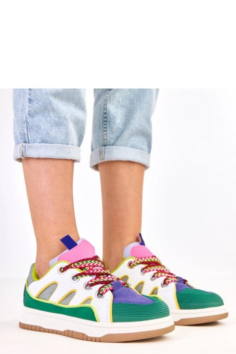 Buty Sportowe Model Neolis 2LO-YD8489-01 Green - Solea Solea Buty Sportowe Model Neolis 2LO-YD8489-01 Green - Solea Solea