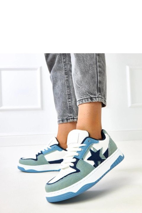 Buty Sportowe Model Zerri WW240 White/Blue - Solea Solea Buty Sportowe Model Zerri WW240 White/Blue - Solea Solea