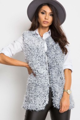 Kamizelka Model TW-KZ-1402.10P Grey - Och Bella Och Bella