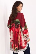 Koszula Damska Model IT-KS-18729.12 Bordo - Rue Paris Rue Paris Koszula Damska Model IT-KS-18729.12 Bordo - Rue Paris Rue Paris