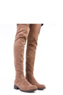 Kozaki Model Heloren E8619 Beige - Solea Solea Kozaki Model Heloren E8619 Beige - Solea Solea
