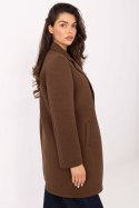 Płaszcz Damski Model IT-PL-FL8153.60 Brown - Rue Paris Rue Paris