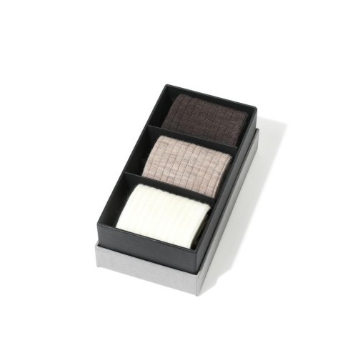 SKARPETY DAMSKIE 175 WEŁNA MERYNOS BOX 3PAK STEVEN