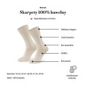SKARPETY MĘSKIE 200 NATURALNE 100% BAWEŁNA STEVEN