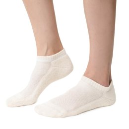 STOPKI DAMSKIE PÓŁFROTTE 198 NATURALNE 100% BAWEŁNA STEVEN