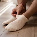STOPKI MĘSKIE 197 NATURALNE 100% BAWEŁNA STEVEN