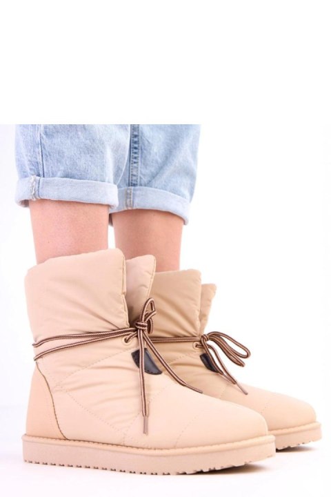 Śniegowce Model Temira 2I11-XD0978-05 Beige - Solea Solea Śniegowce Model Temira 2I11-XD0978-05 Beige - Solea Solea