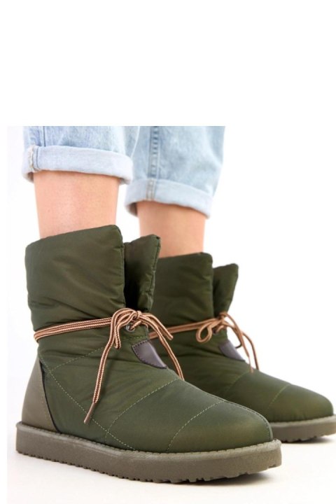 Śniegowce Model Temira 2I11-XD0978-05 Green - Solea Solea Śniegowce Model Temira 2I11-XD0978-05 Green - Solea Solea