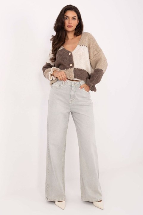 Spodnie Jeansy Damskie Model D80028BB62487A1 Light Grey - Sublevel Sublevel