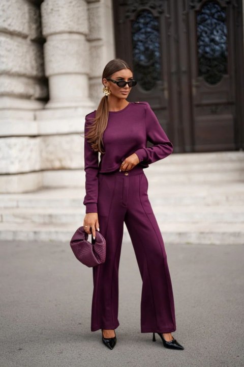 Spodnie Komplet Model Carmen 386129216 Violet - LaBalancia LaBalancia