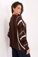 Sweter Damski Model IT-SW-93115.13 Brown - Factory Price Factory Price