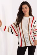 Sweter Damski Model IT-SW-93115.13 Ecru - Factory Price Factory Price