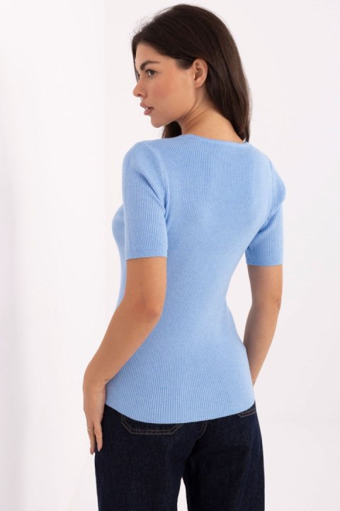 Sweter Damski Model PM-SW-B-627.63 Light Blue - Factory Price Factory Price Sweter Damski Model PM-SW-B-627.63 Light Blue - Factory Price Factory Price