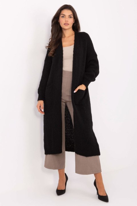 Sweter Kardigan Model MI-SW-WM6155.82 Black - Italy Moda Italy Moda