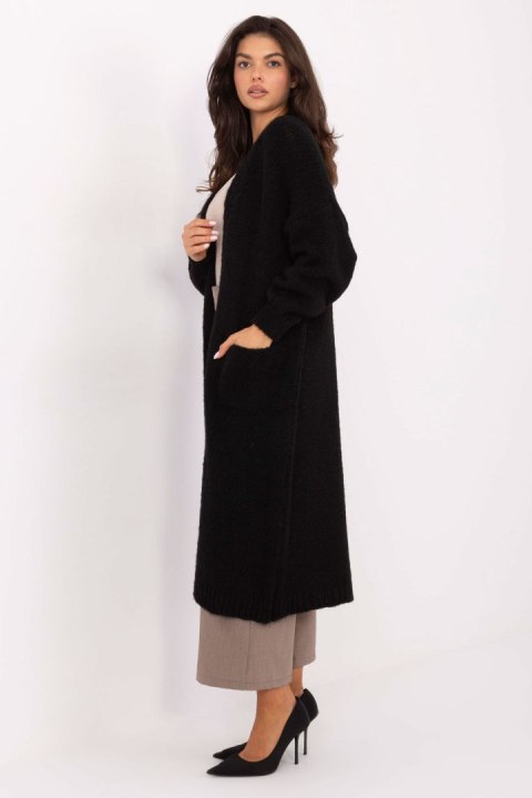 Sweter Kardigan Model MI-SW-WM6155.82 Black - Italy Moda Italy Moda Sweter Kardigan Model MI-SW-WM6155.82 Black - Italy Moda Italy Moda