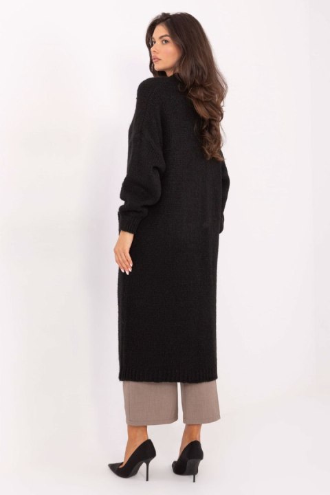Sweter Kardigan Model MI-SW-WM6155.82 Black - Italy Moda Italy Moda Sweter Kardigan Model MI-SW-WM6155.82 Black - Italy Moda Italy Moda