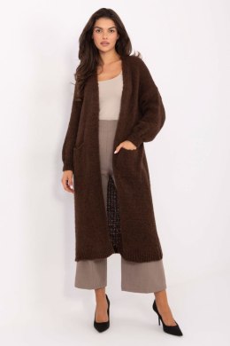 Sweter Kardigan Model MI-SW-WM6155.82 Dark Brown - Italy Moda Italy Moda