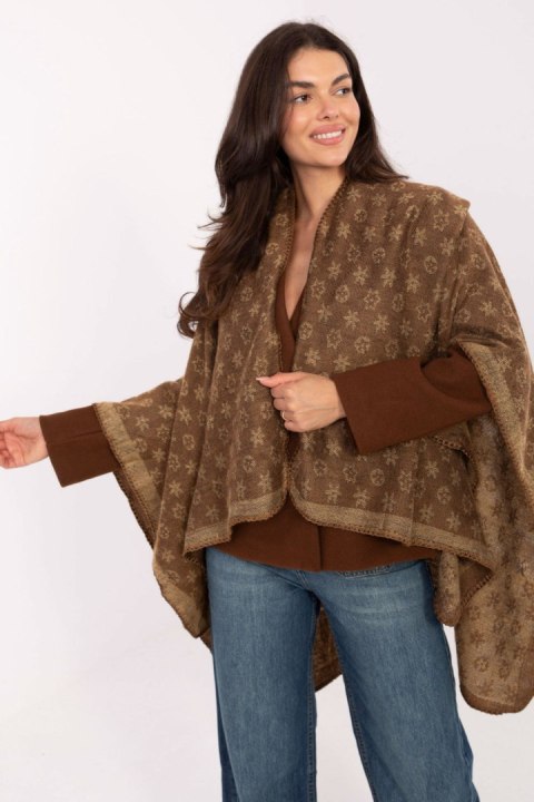 Sweter Ponczo Model AT-PN-7661.89 Camel - Factory Price Factory Price