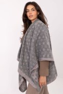 Sweter Ponczo Model AT-PN-7661.89 Grey/Pink - Factory Price Factory Price