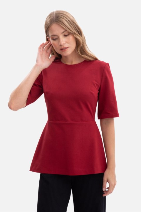 Bluzka Model B305 Bordo - BeWear BeWear