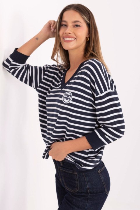Bluzka Model RV-BZ-A791.53 Navy - Relevance Relevance
