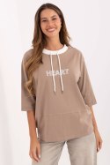 Bluzka Model RV-BZ-A892.00 Dark Beige - Relevance Relevance