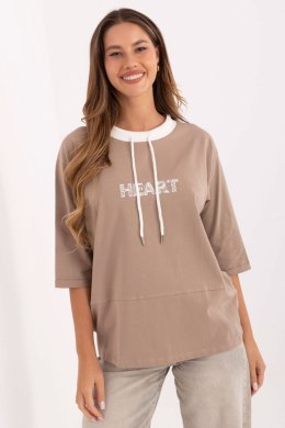Bluzka Model RV-BZ-A892.00 Dark Beige - Relevance Relevance
