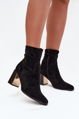 Botki Model Amelisse NC1350 Black - Step in style Step in style
