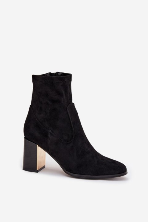 Botki Model Amelisse NC1350 Black - Step in style Step in style Botki Model Amelisse NC1350 Black - Step in style Step in style