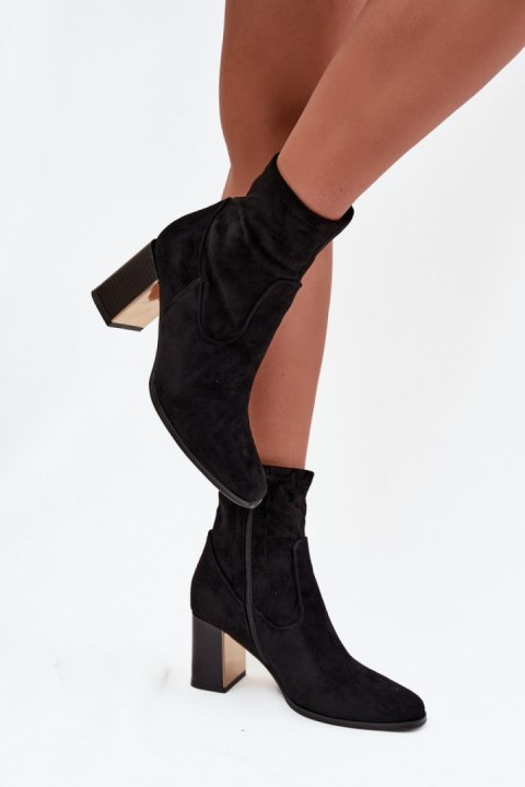 Botki Model Amelisse NC1350 Black - Step in style Step in style Botki Model Amelisse NC1350 Black - Step in style Step in style