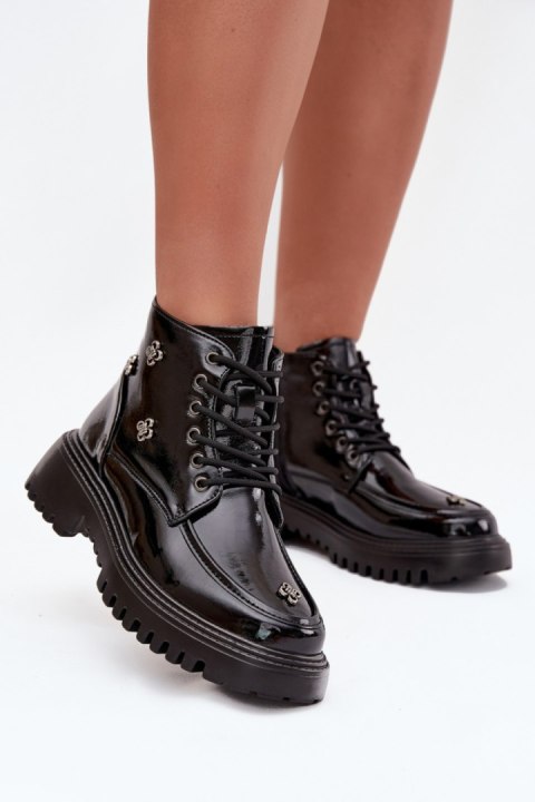 Botki Model Artiker 57C0345 Black - Step in style Step in style